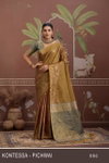 Kontessa Pichwai By Rajtex Tussar Silk Handloom Weaving Sarees Best Wholesale Shop In Surat
